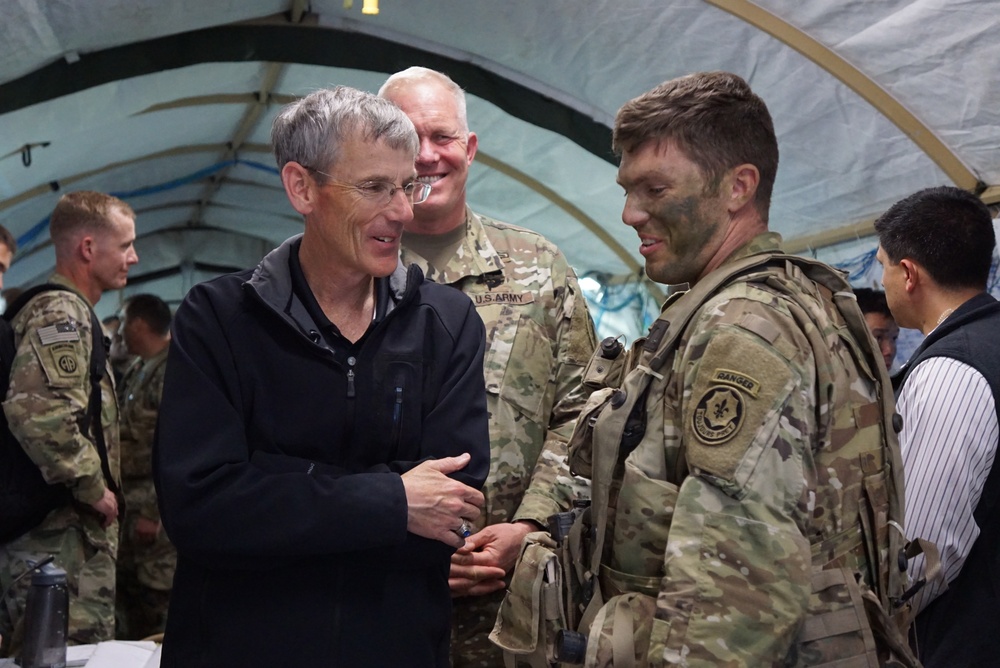 Acting Secretary of the U.S. Army visits Hohenfels, Germany