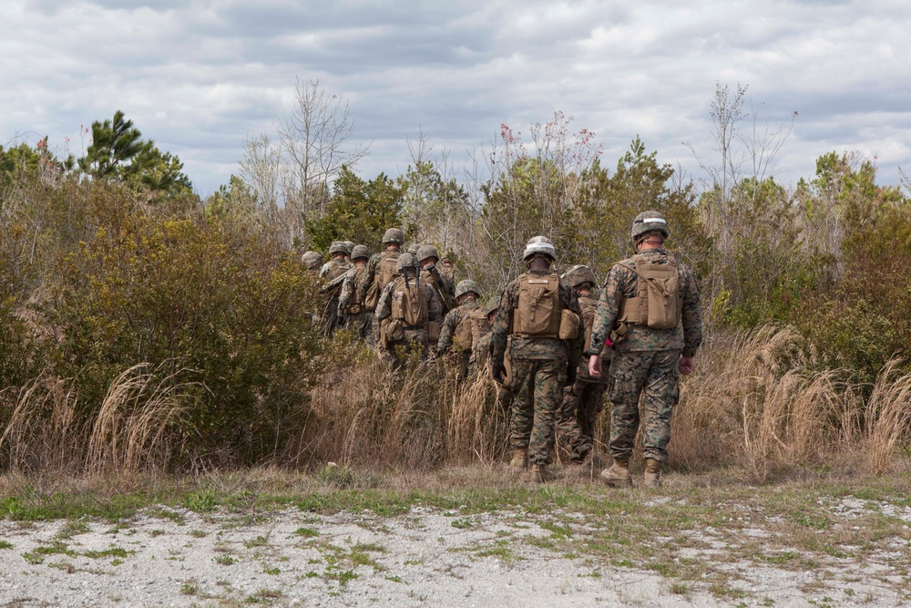 School of Infantry-East Combined Arms Exercise