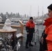 Coast Guard Cutter Swordfish crew underway in Strait of Juan de Fuca, Wash.