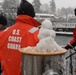 Coast Guard Cutter Swordfish crew underway in Strait of Juan de Fuca, Wash.