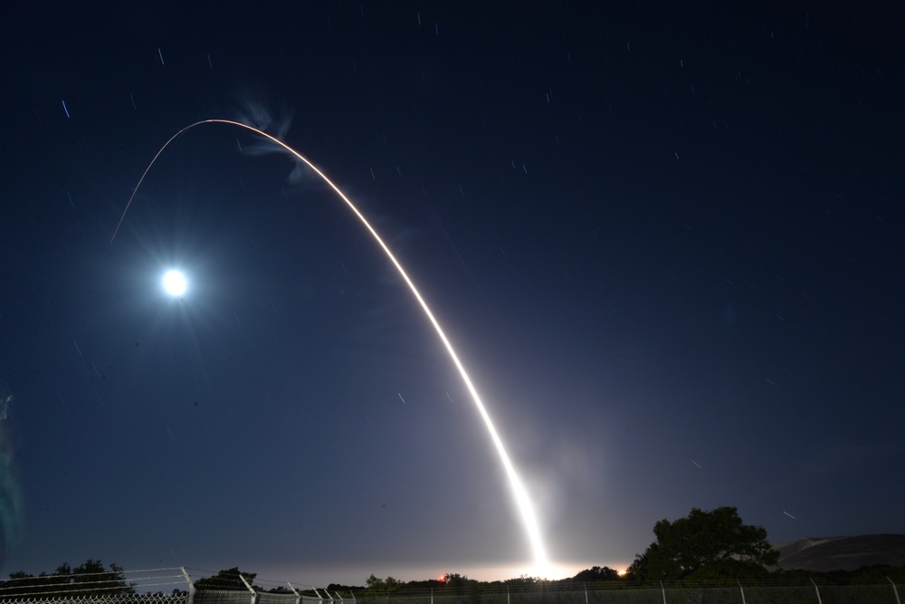 Vandenberg Air Force Base ICBM test launch May 3, 2017