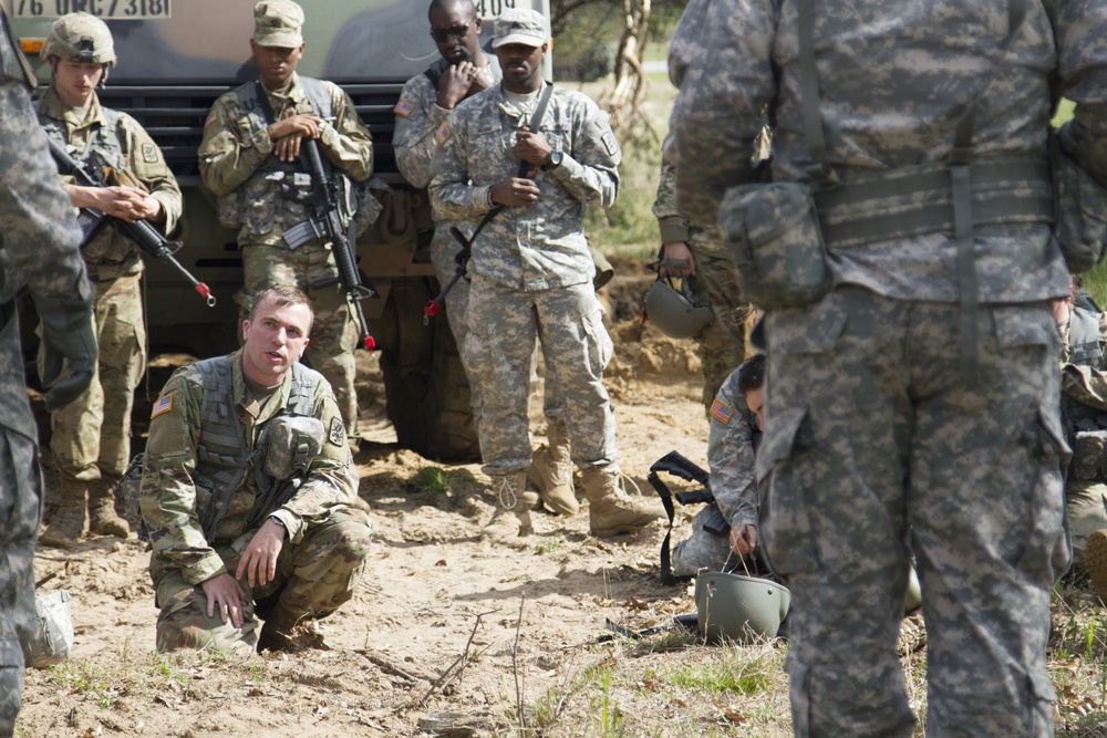 Soldiers Refresh on Reacting to Contact, Protecting Against Chemical Attacks