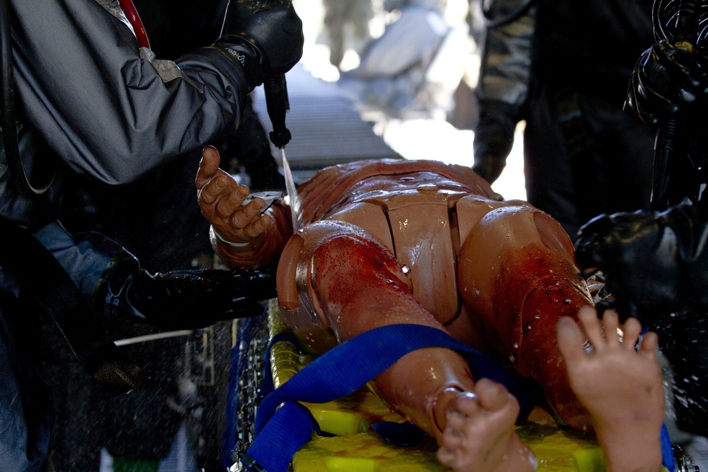 TF-76 prepares to save lives and mitigate the suffering