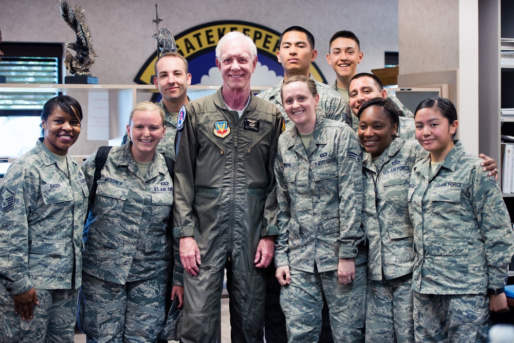 Sully Sullenberger Flies with Thunderbirds at Travis AFB