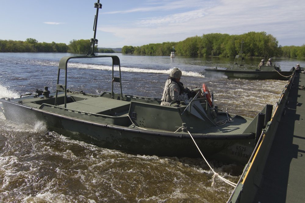 Rafting Down the Mississippi