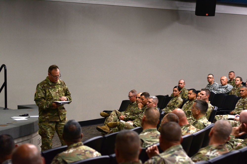 New Commander Lays Out Philosophy