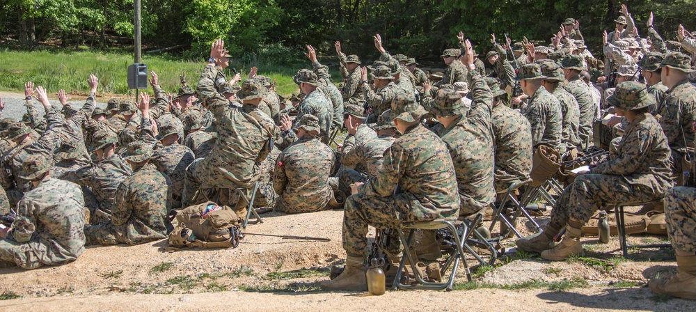 CMC Speaks to TBS Marines