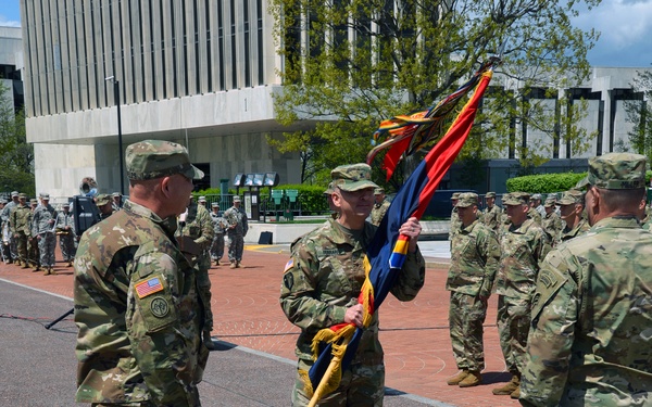 42nd Infanty Division Changes Command