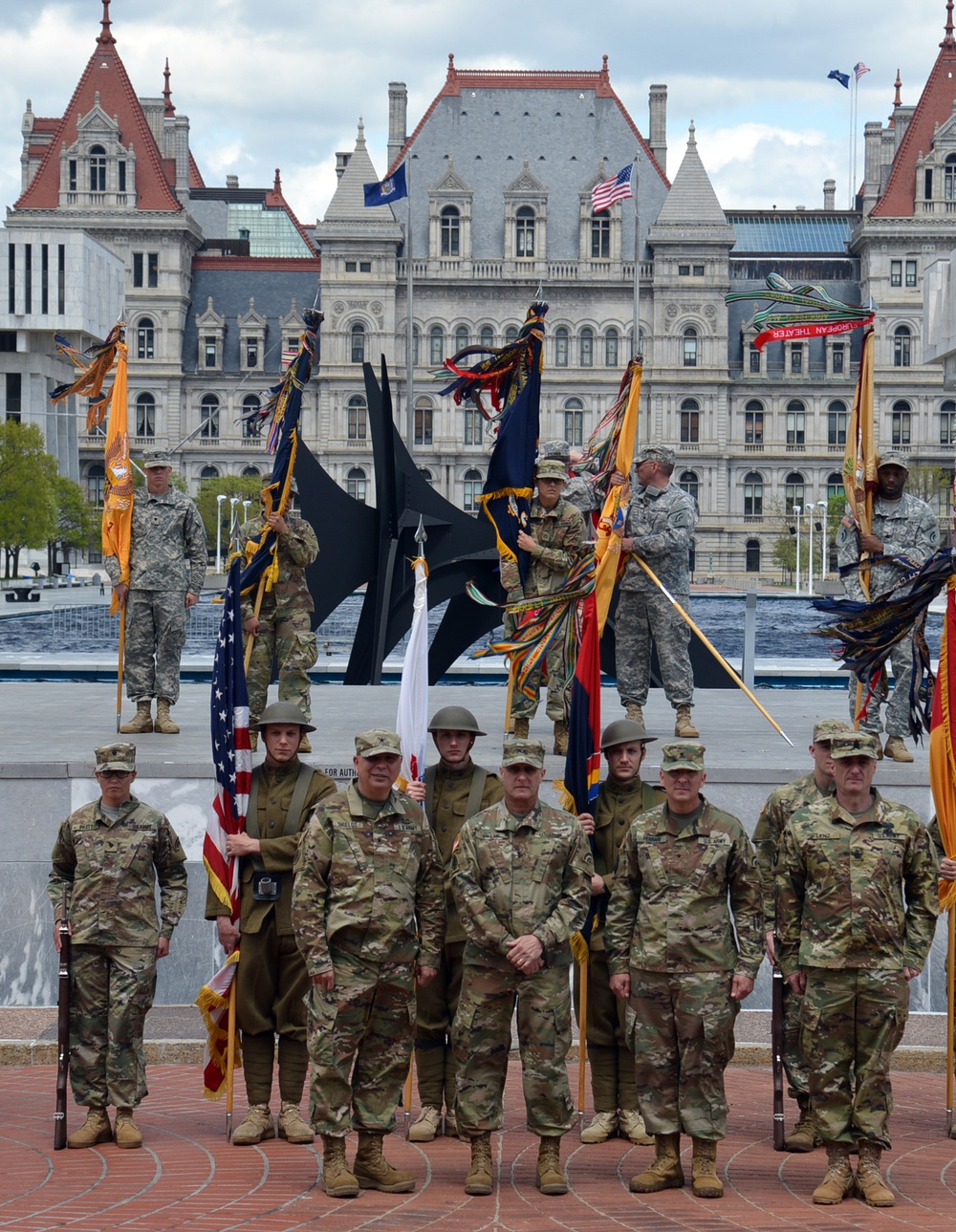 42nd Infantry Division changes command at Empire State Plaza