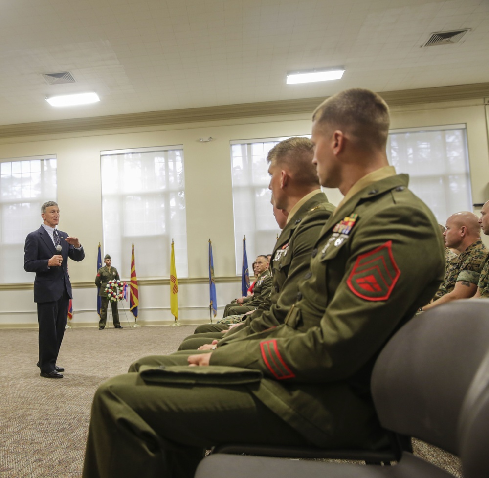 2/8 Marines honor the fallen of Exercise Purple Star