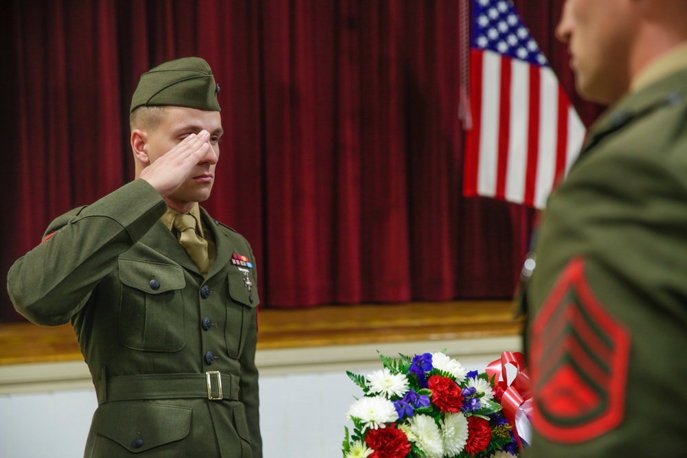 2/8 Marines honor the fallen of Exercise Purple Star