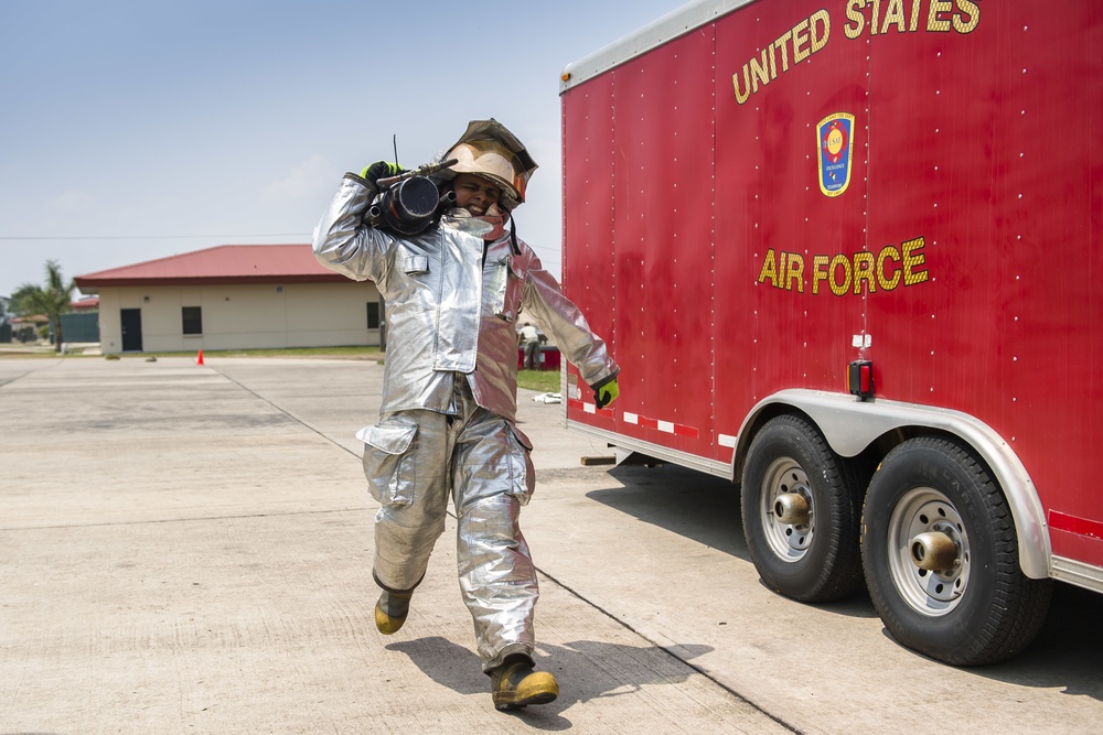 CENTAM SMOKE trains firefighters from Central America