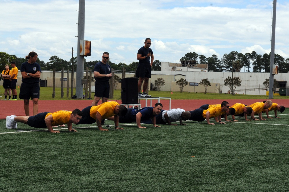 Corry Station IW Students Compete During Warrior Day