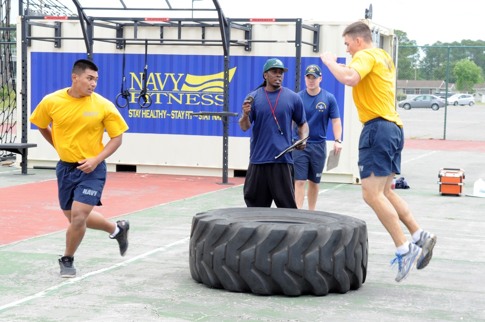 Corry Station IW Students Compete During Warrior Day