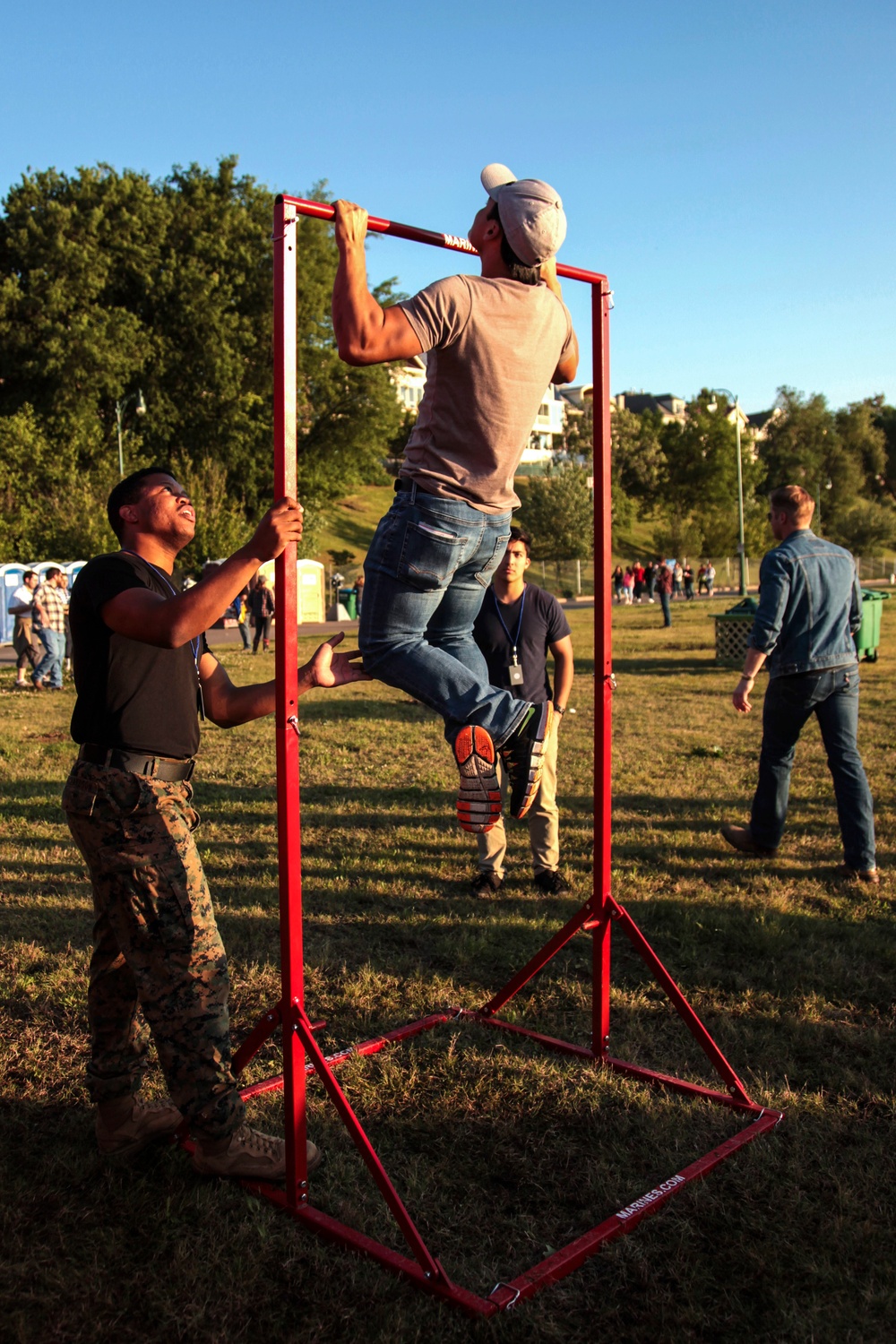 Marines challenge Memphis in May