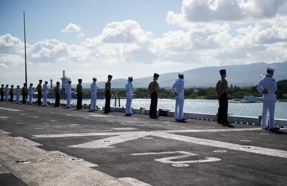 USS MAKIN ISLAND DEPLOYMENT