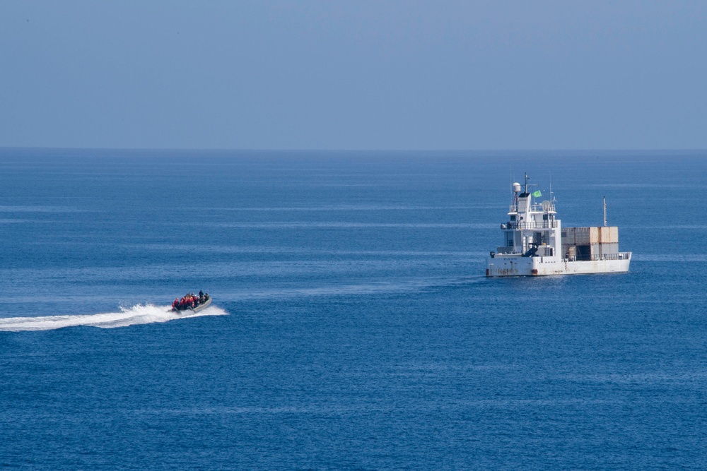 Rescue and Assist Team Aboard USS San Diego (LPD 22)