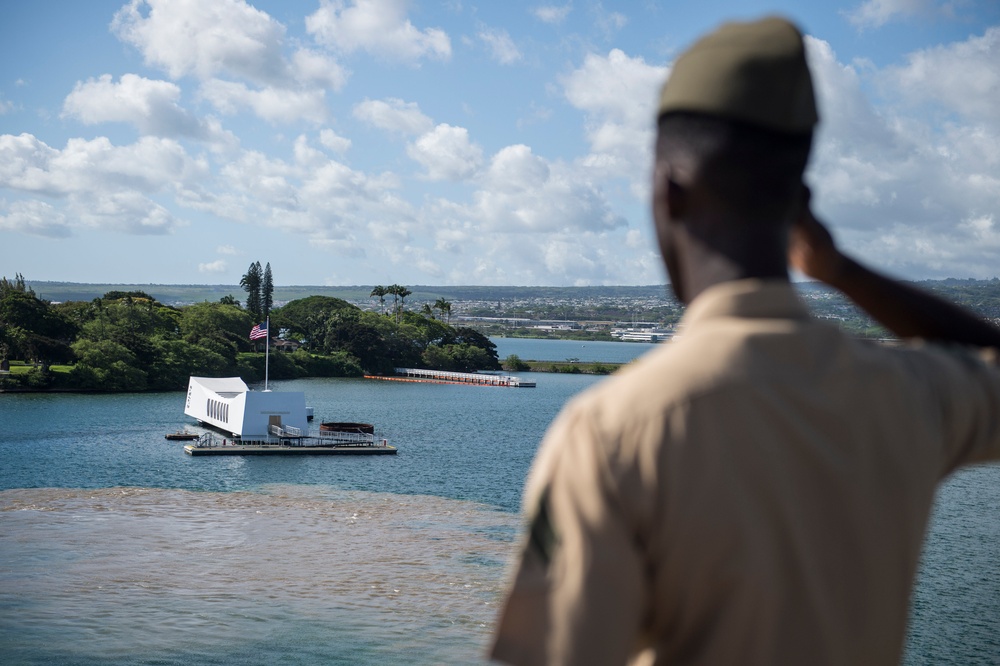 USS MAKIN ISLAND DEPLOYMENT