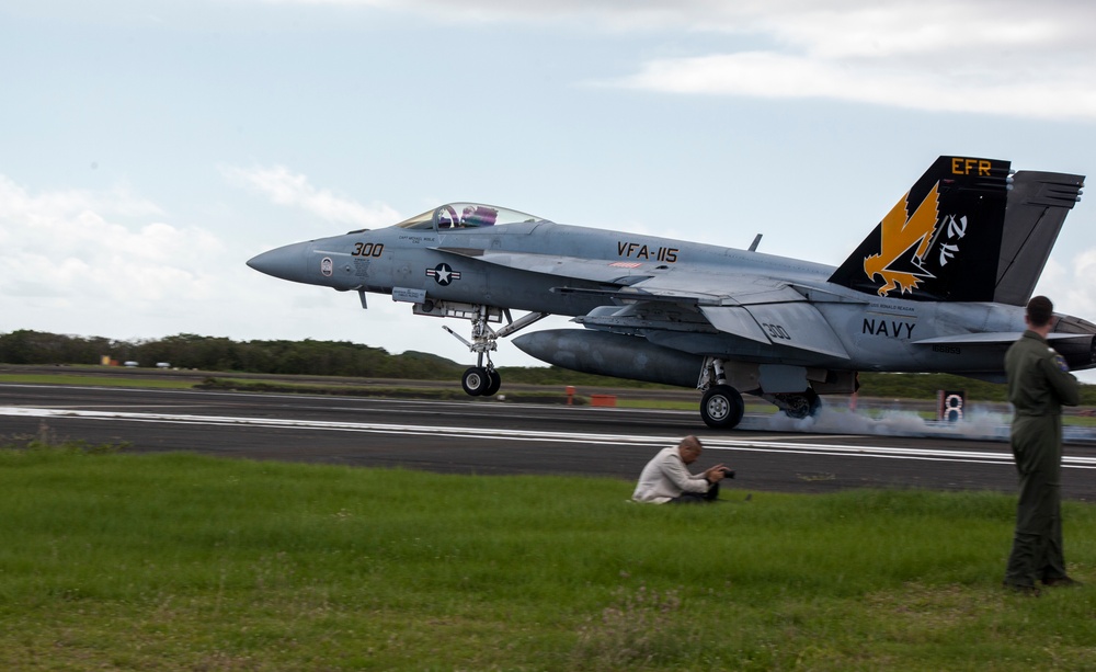 Field Carrier landing practice