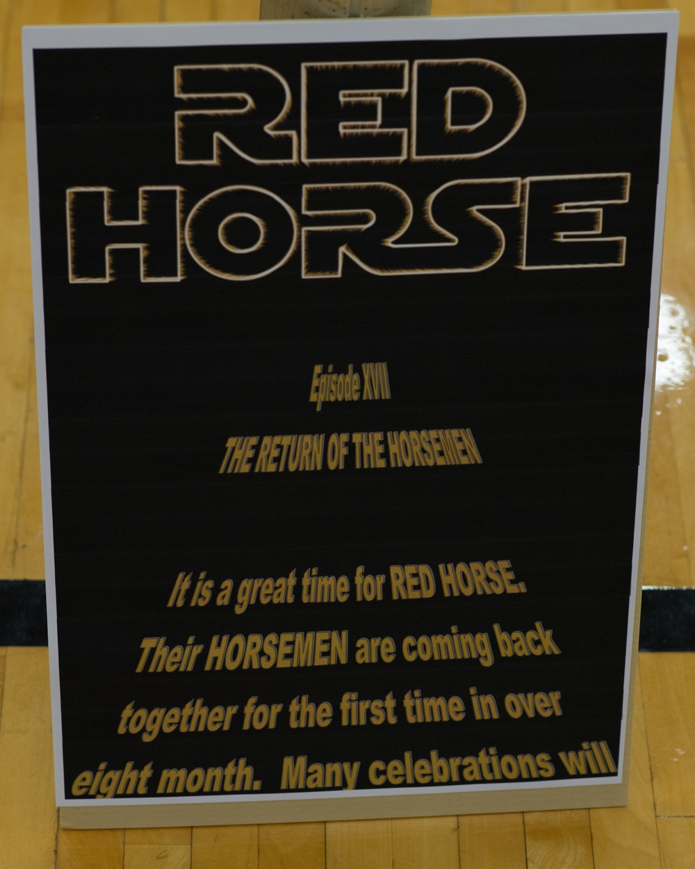 554th RED HORSE homecoming