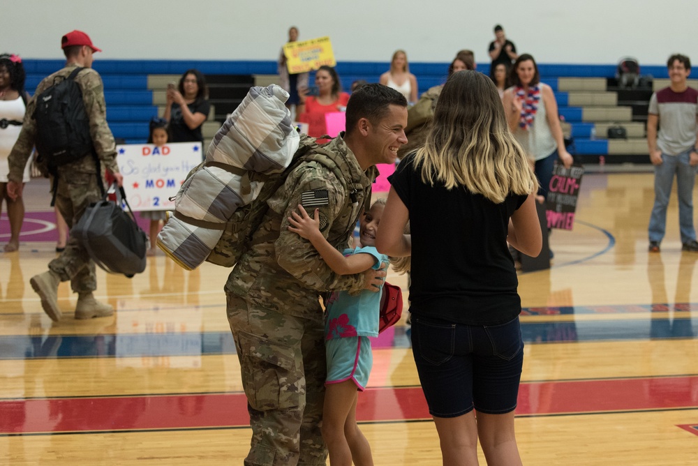 554th RED HORSE homecoming