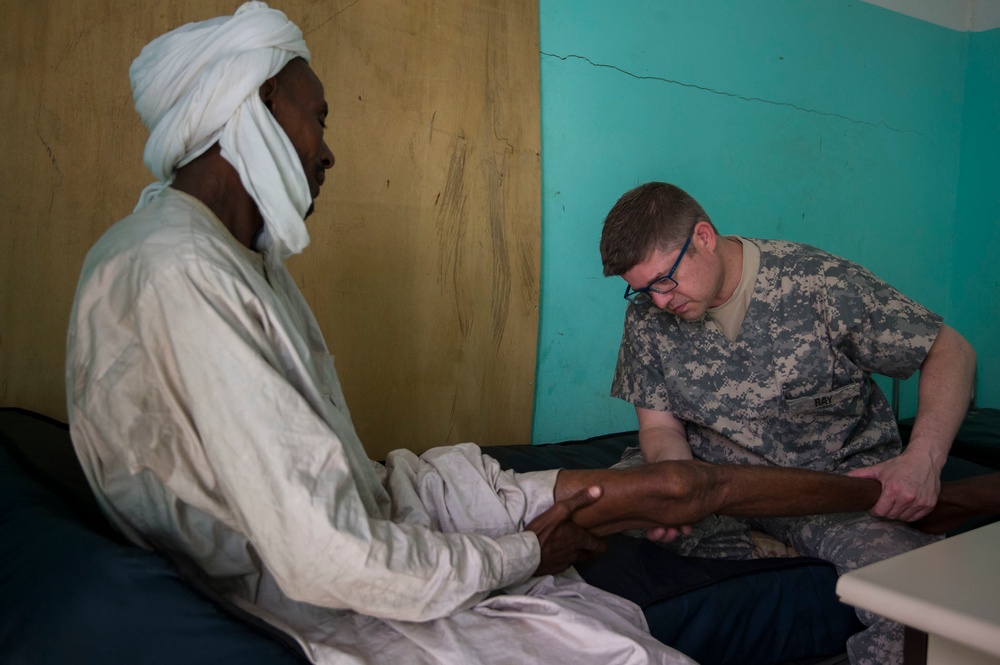 American, Chadian medical professionals partner to treat patients, hone skills