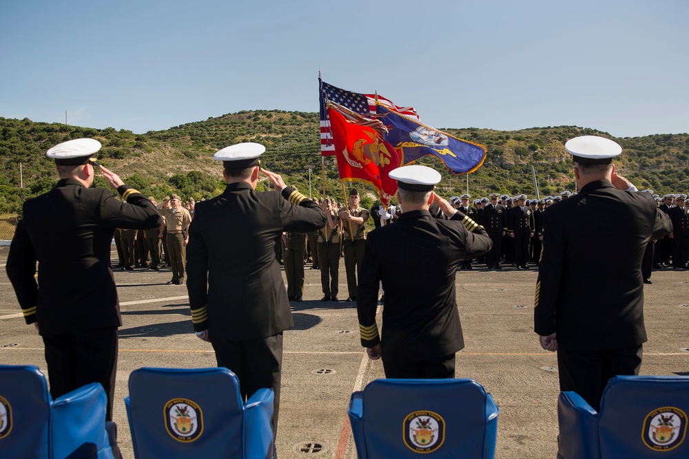 LPD 19 change of command