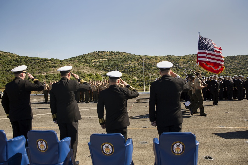 LPD 19 change of command