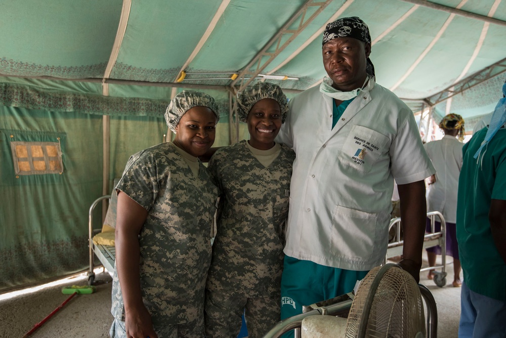 American, Chadian medical professionals partner to treat patients, hone skills