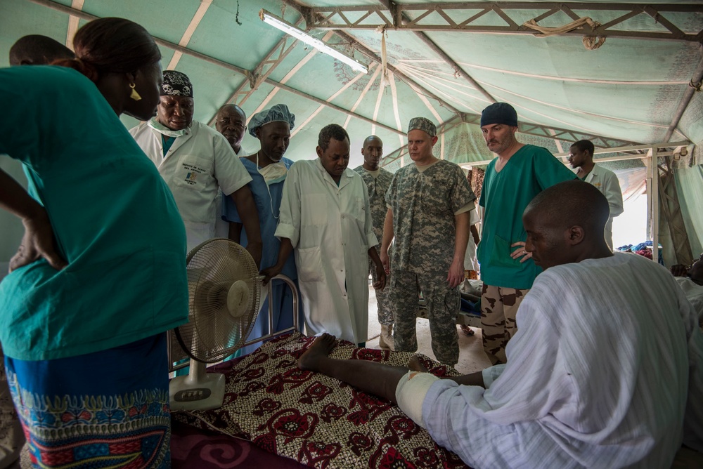 American, Chadian medical professionals partner to treat patients, hone skills