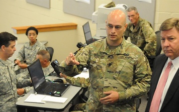 Congressional Visit to Alabama Army National Guard's 167th TSC