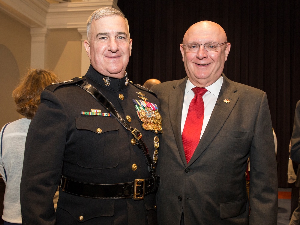 Marine Barracks Washington Evening Parade May 5, 2017