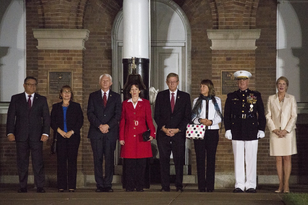 Marine Barracks Washington Evening Parade May 5, 2017