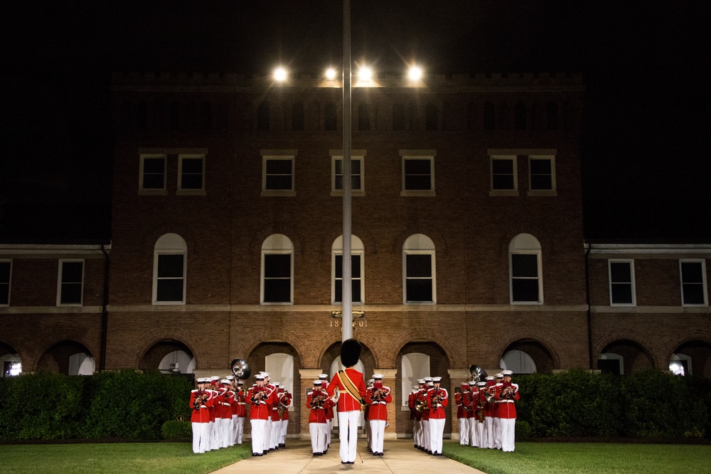 Marine Barracks Washington Evening Parade May 5, 2017