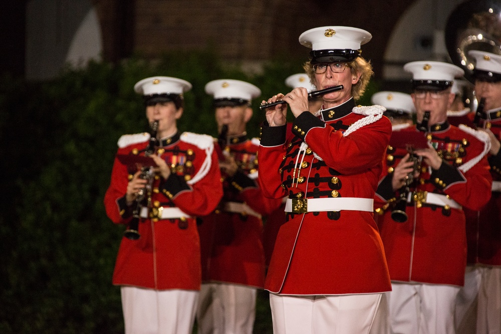 Marine Barracks Washington Evening Parade May 5, 2017