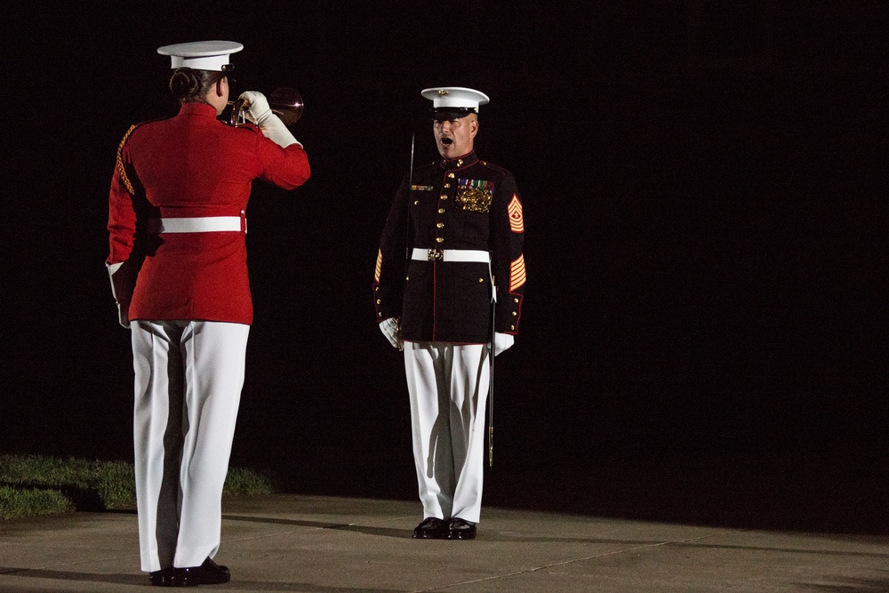 Marine Barracks Washington Evening Parade May 5, 2017