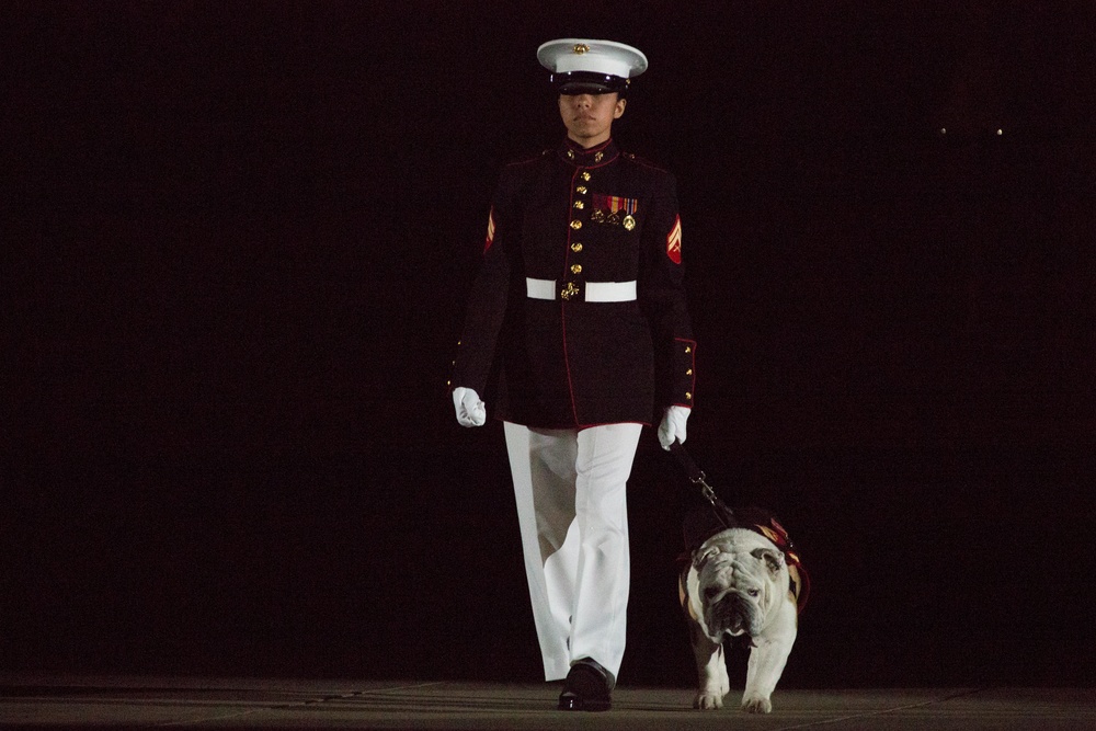 Marine Barracks Washington Evening Parade May 5, 2017