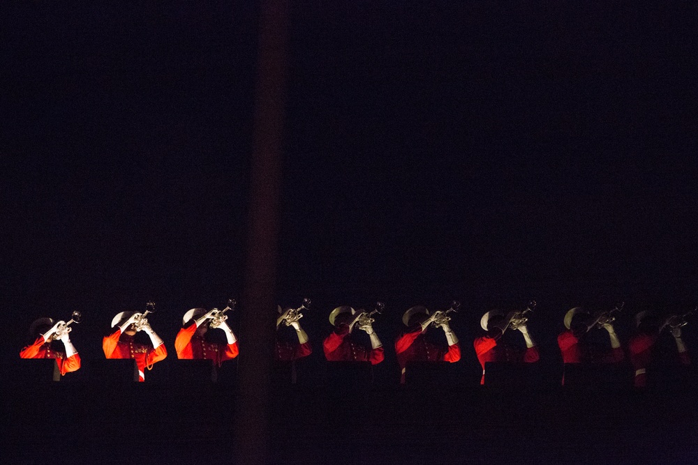 Marine Barracks Washington Evening Parade May 5, 2017