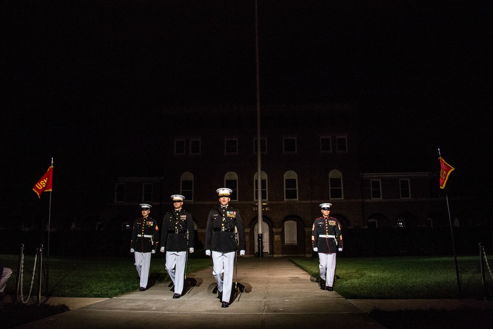 Marine Barracks Washington Evening Parade May 5, 2017