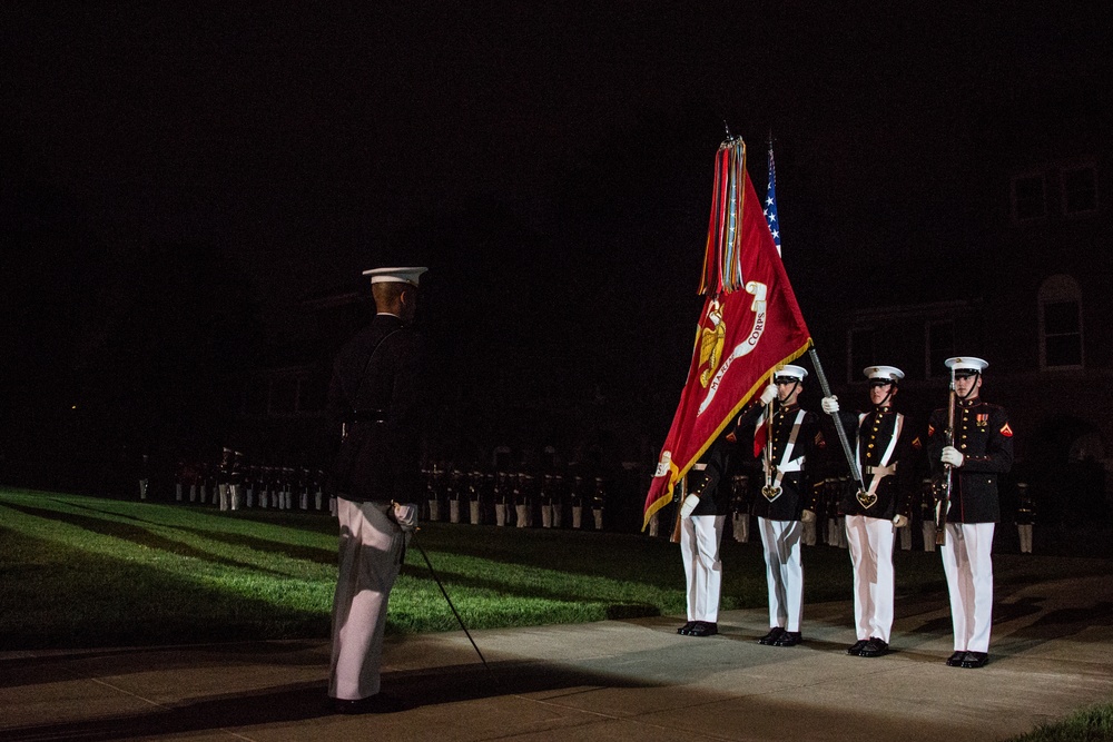 Marine Barracks Washington Evening Parade May 5, 2017