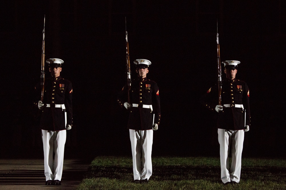 Marine Barracks Washington Evening Parade May 5, 2017