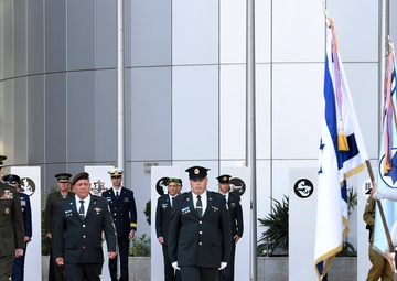 CJCS Dunford Received by IDF Honor Guard