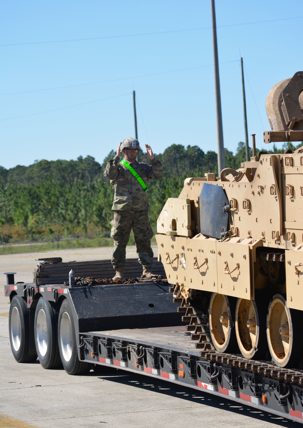 Armor meets light infantry as Cottonbalers depart for JRTC rotation