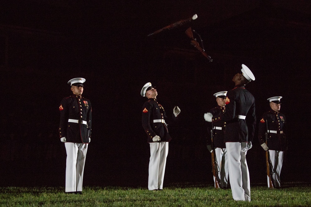 Marine Barracks Washington Evening Parade May 5, 2017