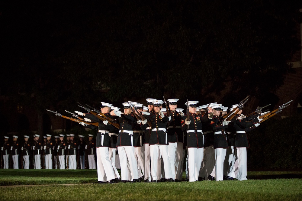 Marine Barracks Washington Evening Parade May 05, 2017