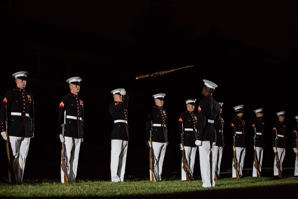 Marine Barracks Washington Evening Parade May 05, 2017