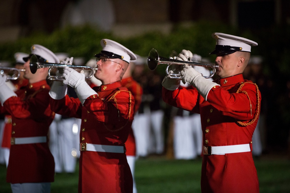 Marine Barracks Washington Evening Parade May 05, 2017