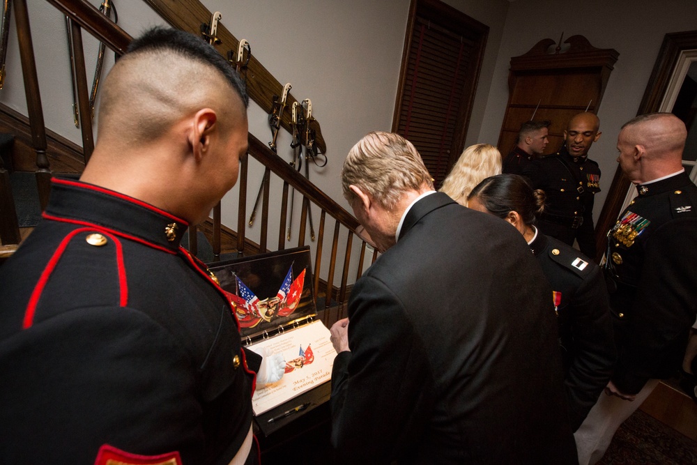 Marine Barracks Washington Evening Parade May 05, 2017