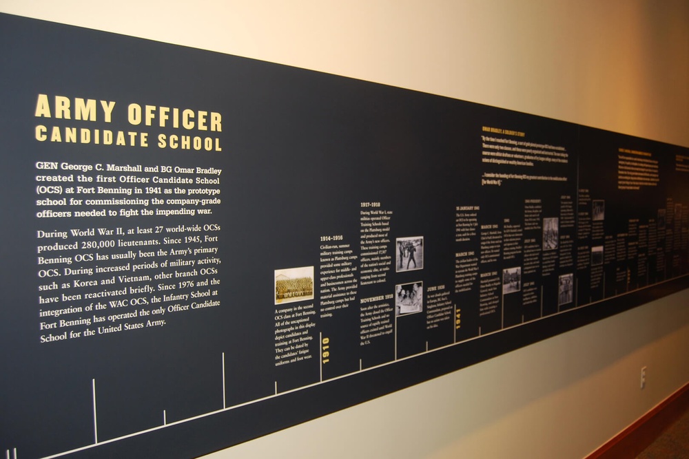 Army Officer Candidate School Hall of Fame at the National Infantry Museum in Columbus, Ga.