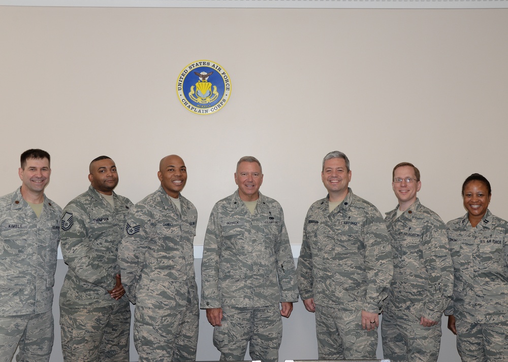 Deputy Cheif of Chaplains visits Columbus Air Force Base